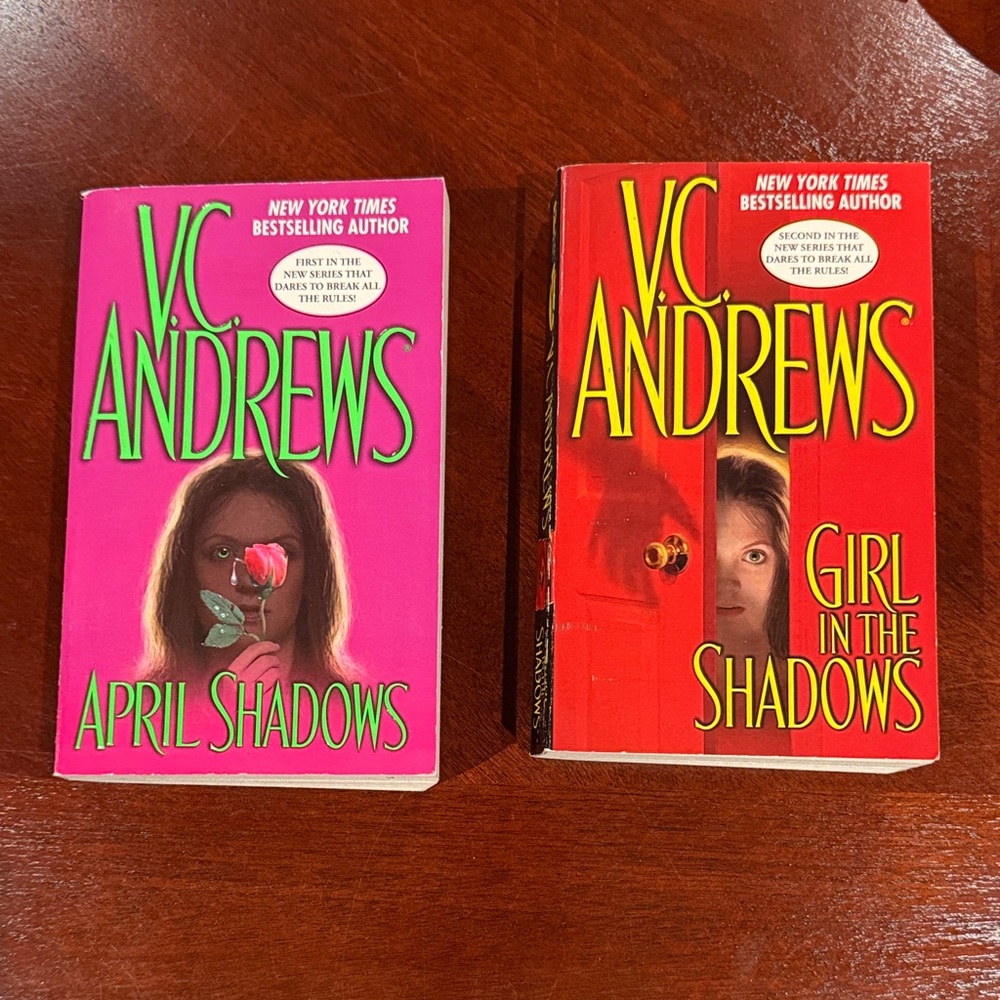 VC Andrews Book Set - April Shadows & Girl in the Shadows